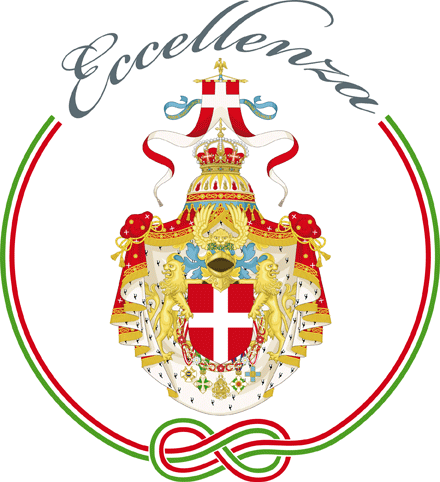 Casa Savoia - Certificato Eccellenza